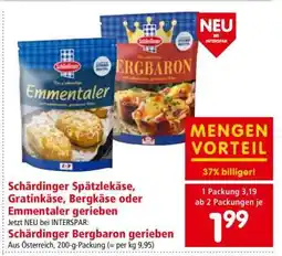 Interspar Schärdinger Bergbaron gerieben Angebot