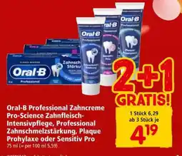 Interspar Oral-B Professional Zahncreme Angebot