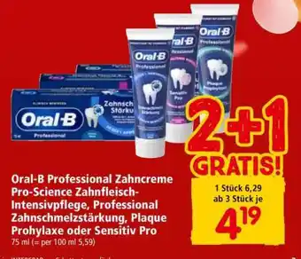 Interspar Oral-B Professional Zahncreme Angebot