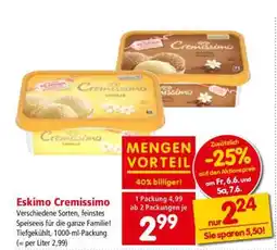 Interspar Eskimo Cremissimo Angebot