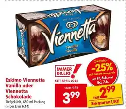 Interspar Eskimo Viennetta Vanilla oder Viennetta Schokolade Angebot