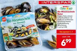 Interspar Bio-Miesmuscheln Natur Angebot