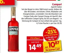 Interspar Campari Angebot