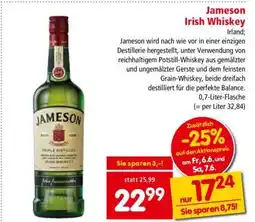 Interspar Jameson Irish Whiskey Angebot