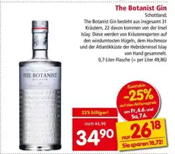 Interspar The Botanist Gin Angebot