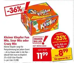 Interspar Kleiner Klopfer Fun Mix, Sour Mix oder Crazy Mix Angebot