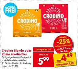 Interspar Crodino Biondo oder Rosso alkoholfrei Angebot