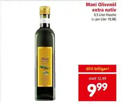 Interspar Mani Olivenöl extra nativ Angebot