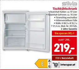 Interspar Tischkühlschrank Angebot