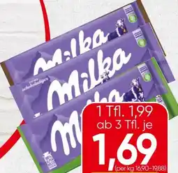 Spar Milka Schokolade Angebot