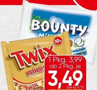 Spar Twix Minis Angebot
