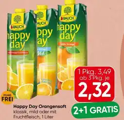 Spar Rauch Happy Day Orangensaft Angebot