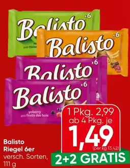 Spar Balisto Schokoriegel Angebot