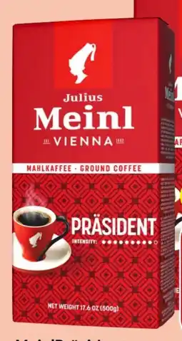 Spar Julius Meinl Präsident Angebot