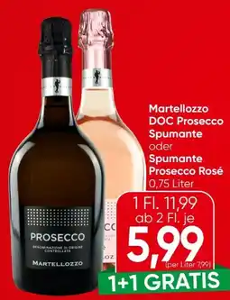 Spar Martellozzo Prosecco Spumante Angebot