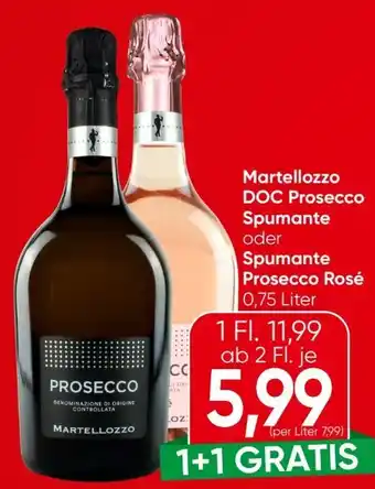Spar Martellozzo Prosecco Spumante Angebot