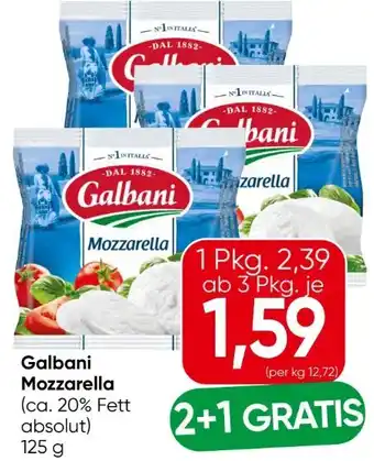 Eurospar Galbani Mozzarella Angebot