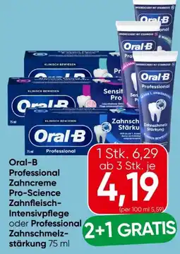 Eurospar Oral-B Professional Zahncreme Angebot
