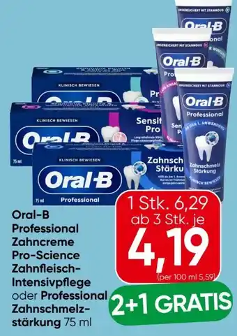 Eurospar Oral-B Professional Zahncreme Angebot