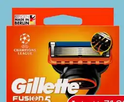Eurospar Gillette Systemklingen-Apparat Fusion5 Angebot