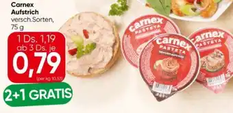 Eurospar Carnex Aufstrich Angebot