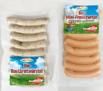 Interspar Spar Natur pur Bio-Rostbratwürstel Angebot