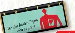 SPAR Gourmet zotter Schokoladen Manufaktur Vatertags-Gruß Angebot