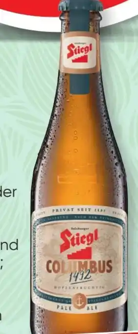 SPAR Gourmet Stiegl Columbus 1492 Pale Ale Angebot