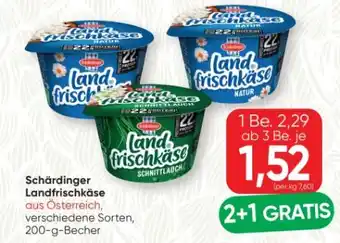 SPAR Gourmet Schärdinger Landfrischkäse Angebot