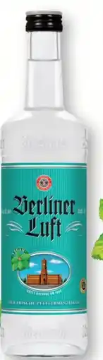 SPAR Gourmet Berliner Luft Pfefferminzlikör Angebot