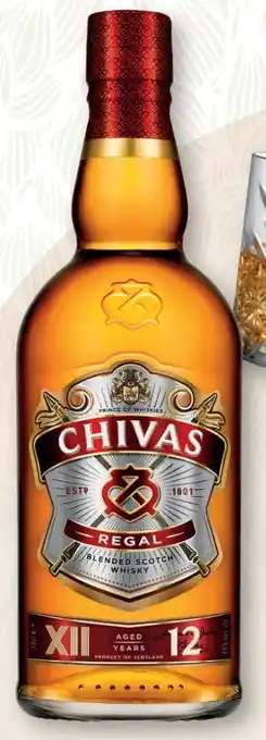 SPAR Gourmet Chivas Regal 12 Years Old Blended Whisky Schottland Angebot