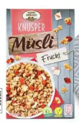 Hofer Happy Harvest Knuspermüsli Angebot