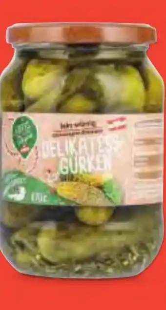 Hofer Gutes aus der Region Delikatessgurken Angebot