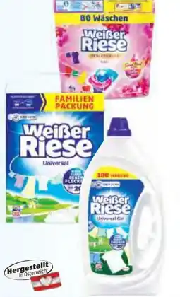 Hofer Weißer Riese Vollwaschmittel Pulver Angebot