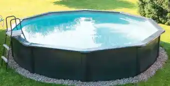 Hofer Steinbach Stahlwandpool Set Nuovo de Luxe II Angebot