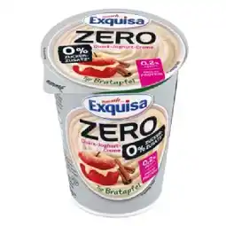 MPreis Exquisa Zero Quark-Joghurt-Creme versch. Sorten MPREIS Angebot