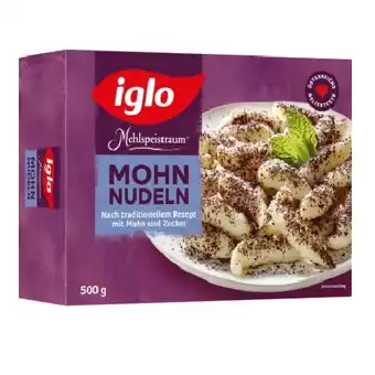 MPreis iglo Mohnnudeln, Nussnudel oder Germknödel versch. Sorten MPREIS Angebot