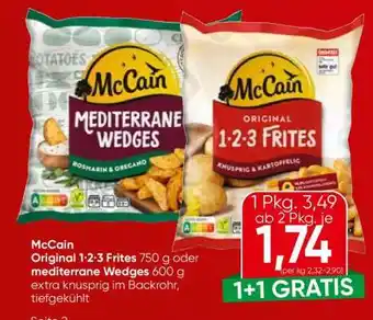 Eurospar McCain Original 1-2-3 Frites Angebot