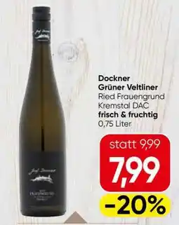Eurospar Dockner Grüner Veltliner Angebot