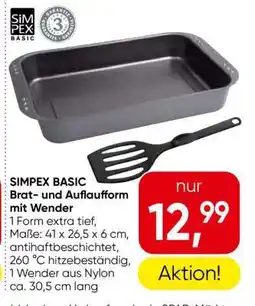 Eurospar SIMPEX BASIC Brat- und Auflaufform mit Wender Angebot