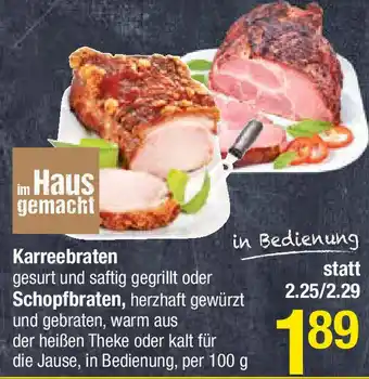 Maximarkt Karreebraten Angebot