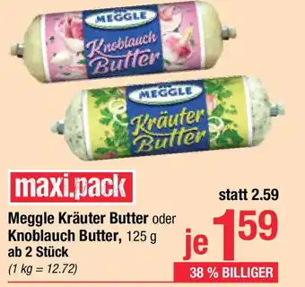 Maximarkt Meggle kräuter butter oder knoblauch butter Angebot