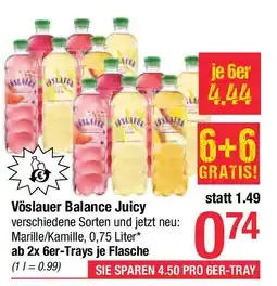 Maximarkt Vöslauer balance juicy Angebot