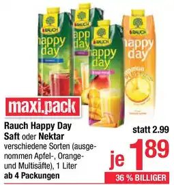 Maximarkt Rauch happy day saft oder nektar Angebot