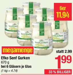 Maximarkt Efko Senf Gurken Angebot
