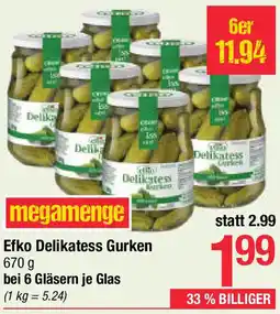Maximarkt Efko delikatess gurken Angebot