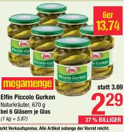 Maximarkt Elfin piccolo gurken naturkräuter Angebot
