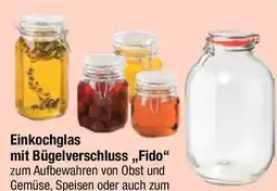 Maximarkt Einkochglas mit bügelverschluss,,fido Angebot