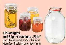 Maximarkt Einkochglas mit bügelverschluss,,fido Angebot