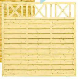 Hellweg Kreuz-Dichtzaun Angebot